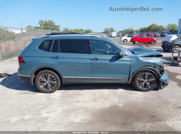 3VV3B7AX0KM078159 2019 VOLKSWAGEN TIGUAN Синий Вид задней части салона