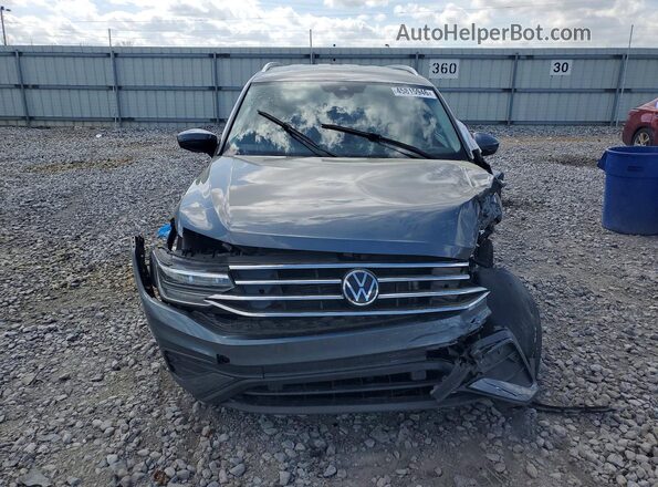 3VV3B7AX0NM108605 2022 VOLKSWAGEN TIGUAN Gray Vista frontal