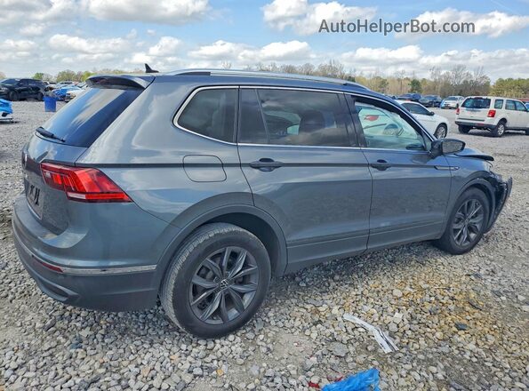3VV3B7AX0NM108605 2022 VOLKSWAGEN TIGUAN Gray Trasero derecho