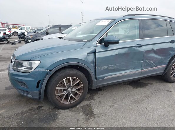 3VV3B7AX1LM106200 2020 VOLKSWAGEN TIGUAN Синий 