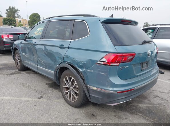 3VV3B7AX1LM106200 2020 VOLKSWAGEN TIGUAN Синий Задняя левая четверть