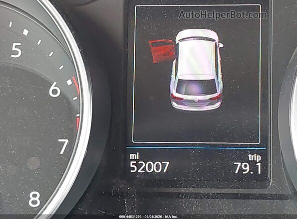 3VV3B7AX1LM106200 2020 VOLKSWAGEN TIGUAN Синий 