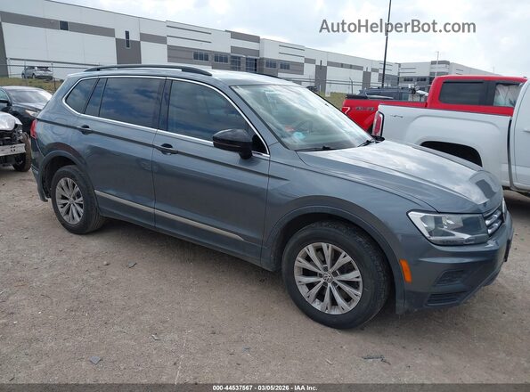 3VV3B7AX2JM056288 2018 VOLKSWAGEN TIGUAN Gray Передня права чверть