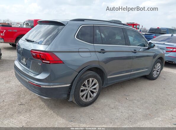 3VV3B7AX2JM056288 2018 VOLKSWAGEN TIGUAN Gray Задня права чверть