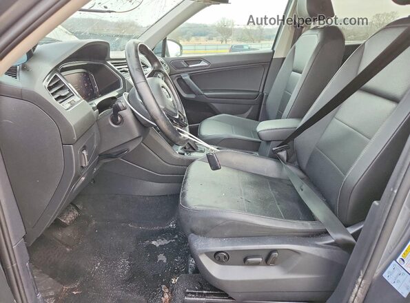 3VV3B7AX2KM189358 2019 VOLKSWAGEN TIGUAN Charcoal Widok wnętrza z przodu