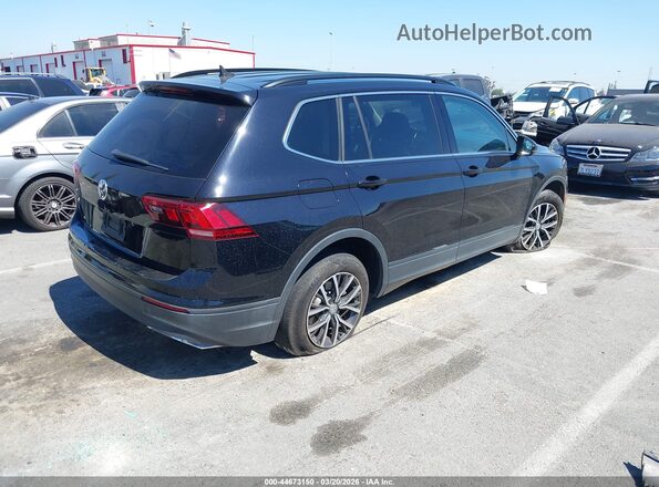 3VV3B7AX3KM133350 2019 VOLKSWAGEN TIGUAN Черный Задняя правая четверть
