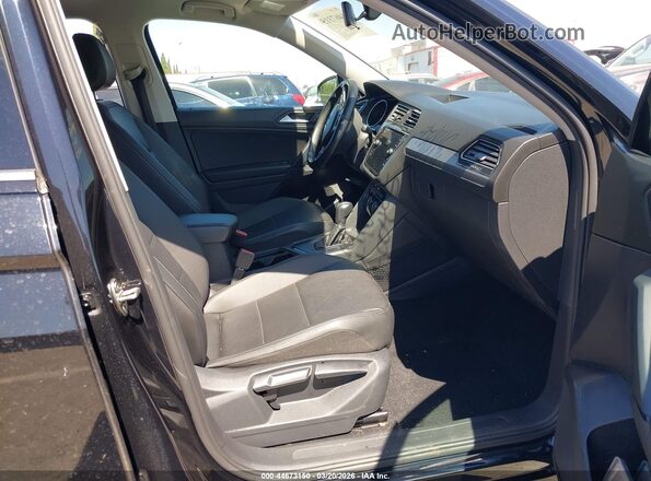 3VV3B7AX3KM133350 2019 VOLKSWAGEN TIGUAN Черный Вид салона спереди
