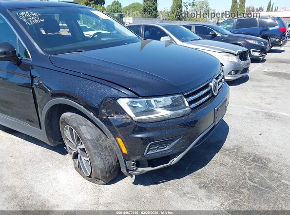 3VV3B7AX3KM133350 2019 VOLKSWAGEN TIGUAN Черный Вид спереди