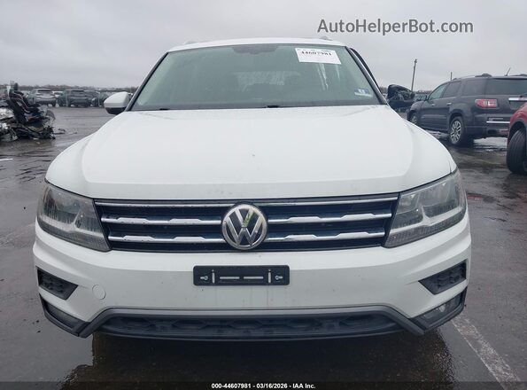3VV3B7AX4KM033743 2019 VOLKSWAGEN TIGUAN White Widok zestawu wskaźników