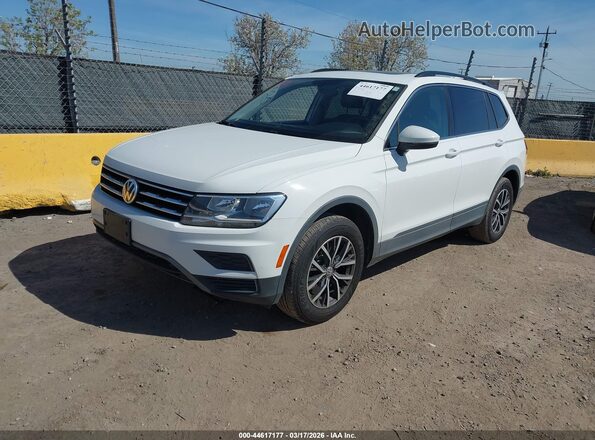 3VV3B7AX4KM199499 2019 VOLKSWAGEN TIGUAN White Vista tres cuartos delantera izquierda
