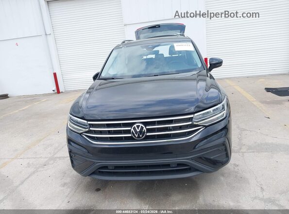 3VV3B7AX5NM055528 2022 VOLKSWAGEN TIGUAN Black Vista del cuadro de instrumentos