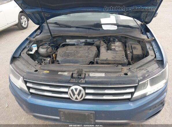 3VV3B7AX6JM039395 2018 VOLKSWAGEN TIGUAN Blue Vista trasera