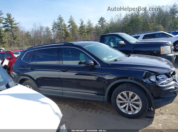 3VV3B7AX6JM050767 2018 VOLKSWAGEN TIGUAN Синий Вид задней части салона