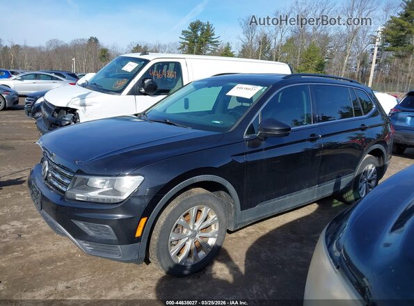 3VV3B7AX6JM050767 2018 VOLKSWAGEN TIGUAN Синий Передняя левая четверть