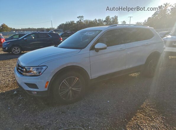 3VV3B7AX6KM061009 2019 VOLKSWAGEN TIGUAN Белый Передняя левая четверть
