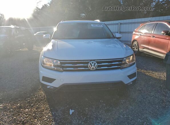 3VV3B7AX6KM061009 2019 VOLKSWAGEN TIGUAN Белый Вид спереди