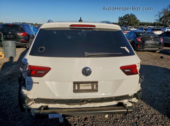 3VV3B7AX6KM061009 2019 VOLKSWAGEN TIGUAN Белый Вид сзади