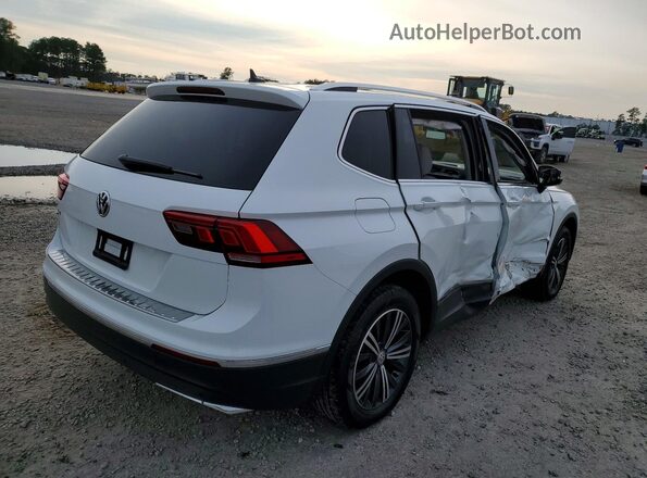 3VV3B7AX7KM130158 2019 VOLKSWAGEN TIGUAN White Trasero derecho