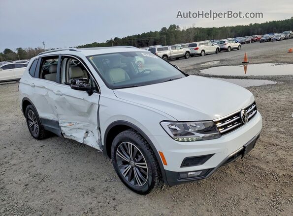 3VV3B7AX7KM130158 2019 VOLKSWAGEN TIGUAN White Delantero derecho