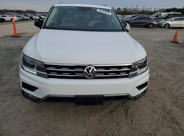 3VV3B7AX7KM130158 2019 VOLKSWAGEN TIGUAN White Vista frontal