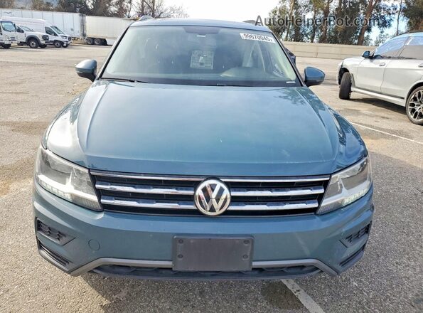 3VV3B7AX7LM108338 2020 VOLKSWAGEN TIGUAN Teal წინა ხედი