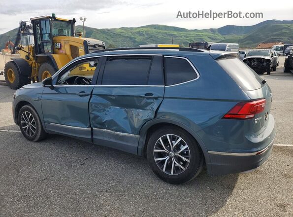 3VV3B7AX7LM108338 2020 VOLKSWAGEN TIGUAN Teal უკანა მარცხენა