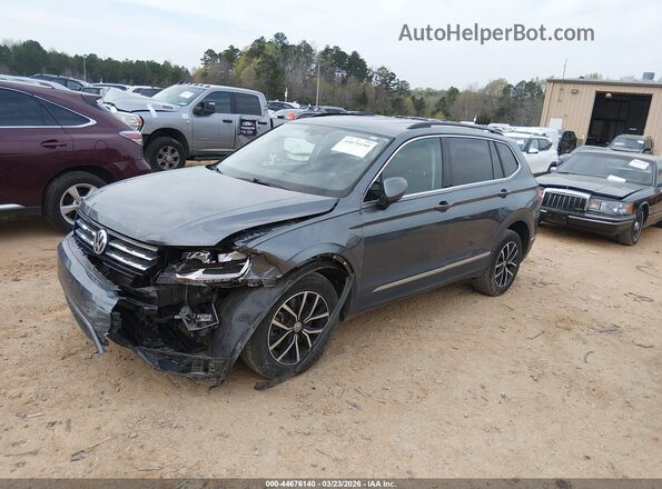 3VV3B7AX7MM039135 2021 VOLKSWAGEN TIGUAN Gray Vista tres cuartos delantera izquierda