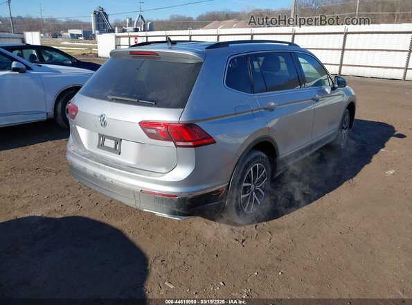 3VV3B7AX8LM047534 2020 VOLKSWAGEN TIGUAN Silver Задня права чверть