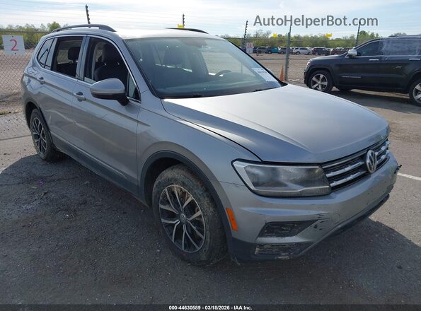 3VV3B7AX8MM112383 2021 VOLKSWAGEN TIGUAN Silver Przód prawy
