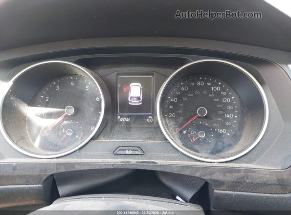 3VV3B7AX9KM133627 2019 VOLKSWAGEN TIGUAN Синий Вид задних сидений