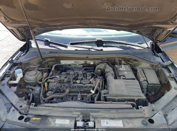 3VV3B7AX9KM133627 2019 VOLKSWAGEN TIGUAN Синий Вид сзади