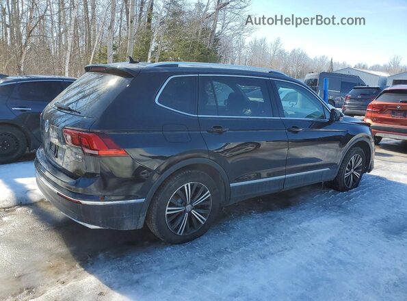 3VV4B7AX1JM067626 2018 VOLKSWAGEN TIGUAN Черный Задняя правая четверть