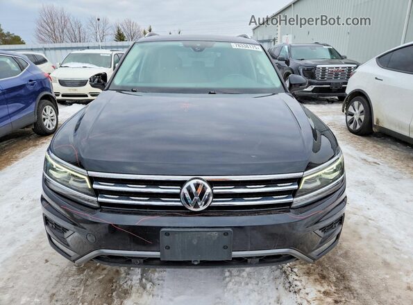 3VV4B7AX3KM138195 2019 VOLKSWAGEN TIGUAN Черный Вид спереди