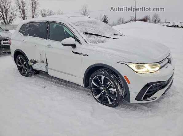 3VV4B7AX6RM185277 2024 VOLKSWAGEN TIGUAN Белый Передняя правая четверть