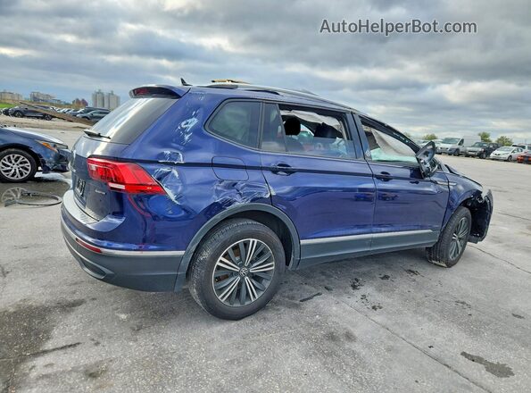 3VV5B7AX2RM209109 2024 VOLKSWAGEN TIGUAN Blue უკანა მარჯვენა