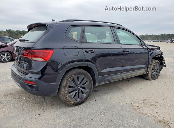 3VV5X7B22RM080650 2024 VOLKSWAGEN TAOS Black უკანა მარჯვენა