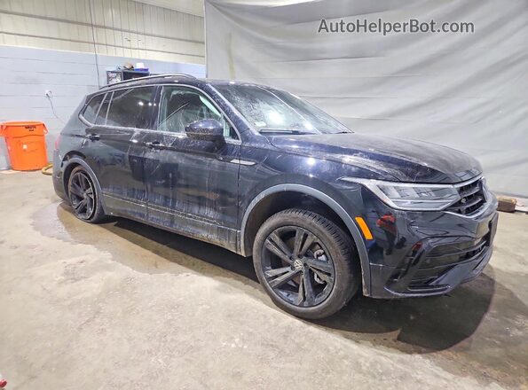 3VV8B7AX0RM216184 2024 VOLKSWAGEN TIGUAN Черный Передняя правая четверть