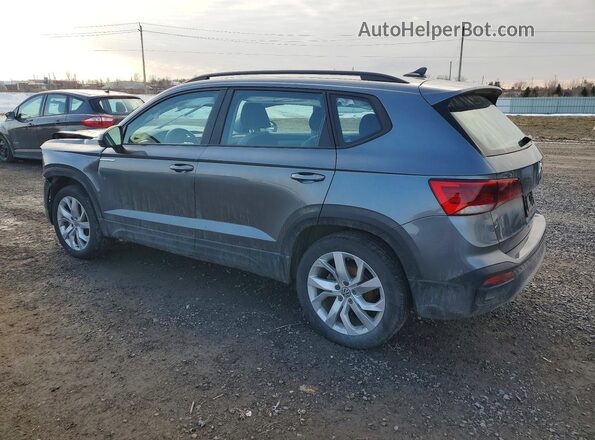 3VVAX7B23PM309672 2023 VOLKSWAGEN TAOS Серый Задняя левая четверть