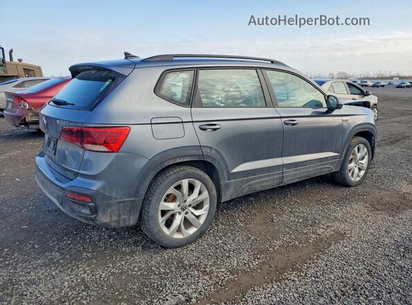 3VVAX7B23PM309672 2023 VOLKSWAGEN TAOS Серый Задняя правая четверть