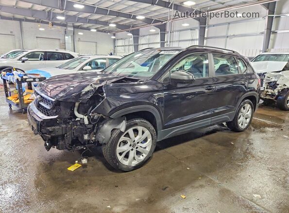 3VVAX7B29PM300409 2023 VOLKSWAGEN TAOS Черный Передняя левая четверть