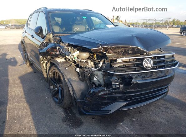 3VVCB7AX1PM127201 2023 VOLKSWAGEN TIGUAN Black Widok z przodu