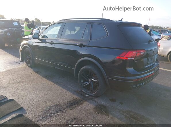 3VVCB7AX1PM127201 2023 VOLKSWAGEN TIGUAN Black Tył lewy
