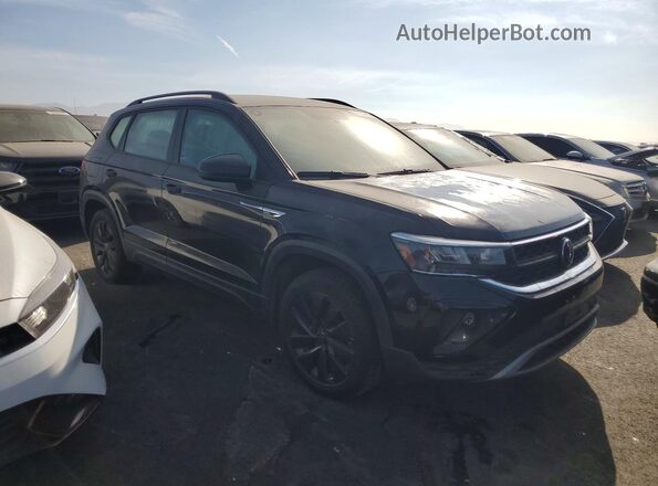 3VVCX7B2XNM086312 2022 VOLKSWAGEN TAOS Black Przód prawy