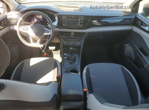 3VVCX7B2XNM086312 2022 VOLKSWAGEN TAOS Black Widok deski rozdzielczej