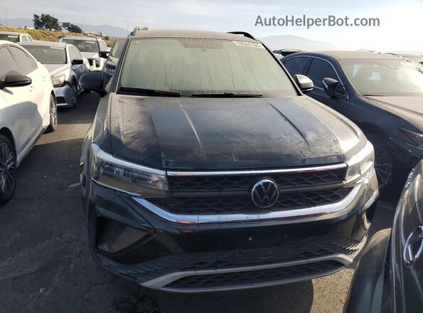 3VVCX7B2XNM086312 2022 VOLKSWAGEN TAOS Black Widok z przodu