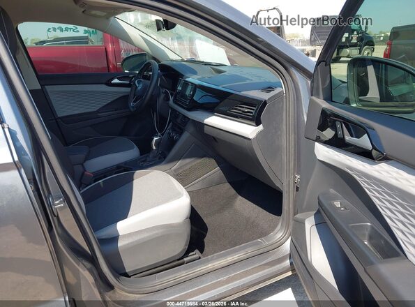 3VVDX7B25PM330701 2023 VOLKSWAGEN TAOS Gray Widok wnętrza z przodu
