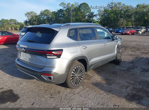 3VVEC7B21SM014527 2025 VOLKSWAGEN TAOS Серебряный Задняя правая четверть