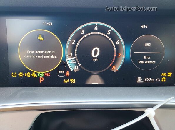 3VVER7RM1SM024979 2025 VOLKSWAGEN TIGUAN Черный Вид щитка приборов