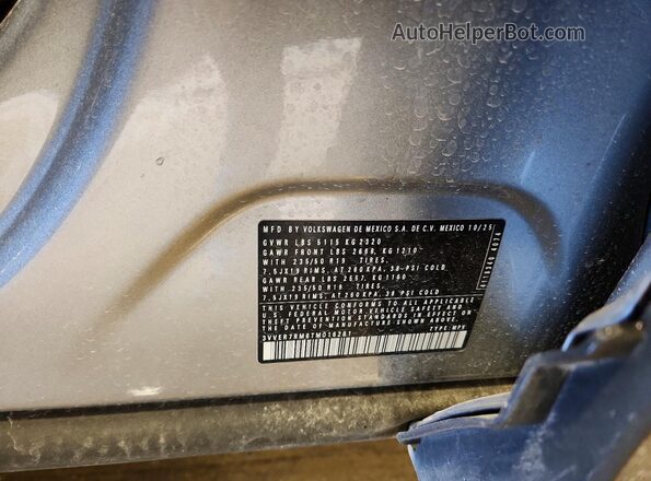 3VVER7RM6TM016281 2026 VOLKSWAGEN TIGUAN Silver Vista interior de 360 grados