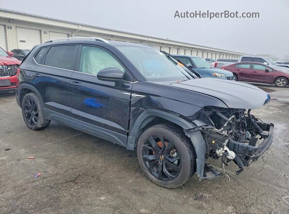3VVEX7B21PM323152 2023 VOLKSWAGEN TAOS Black Przód prawy
